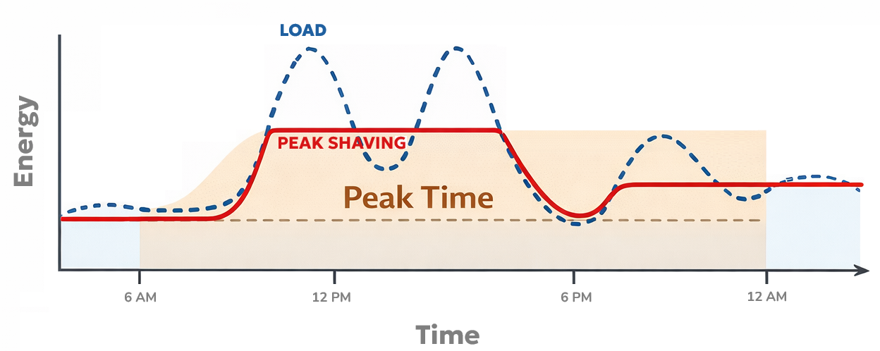 How to Size Batteries for Peak Shaving